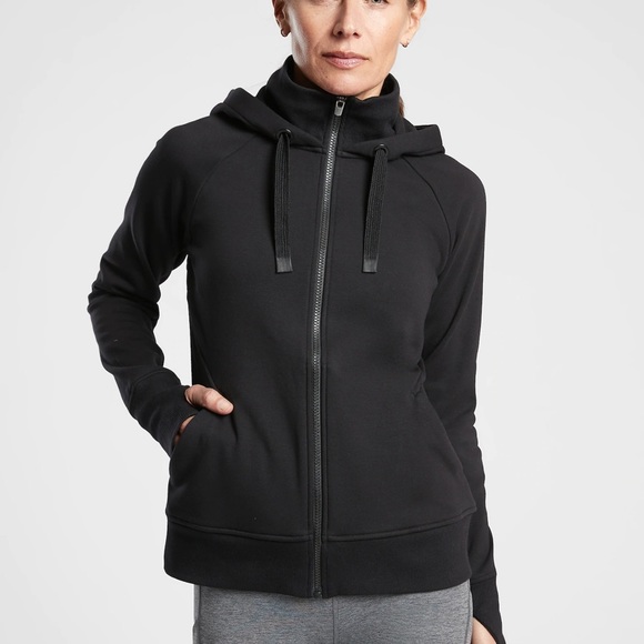 Athleta Tops - Athleta Black Triumph Hoodie
